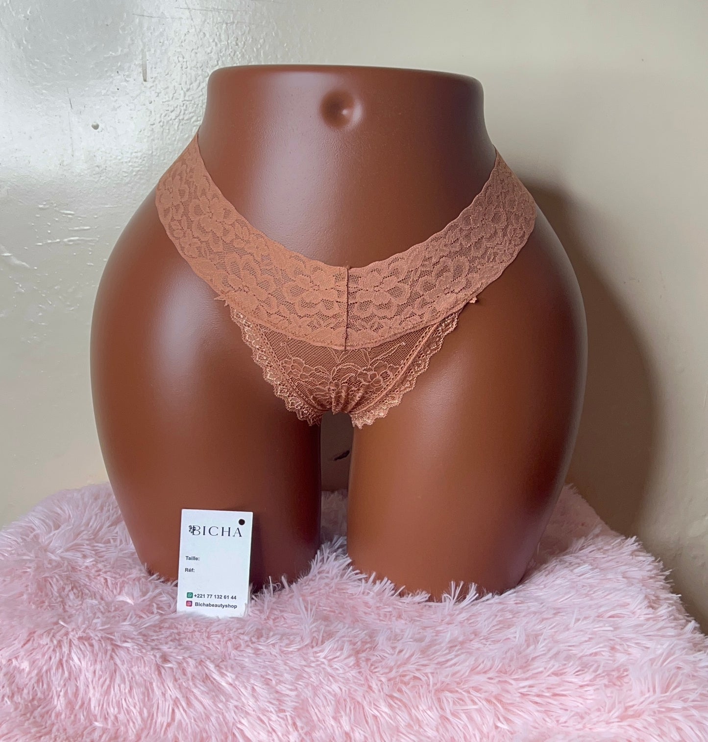 PACK DE 2 STRINGS EN DENTELLE DOUCE