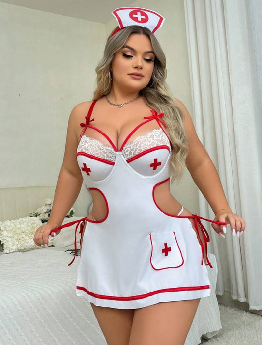 ENSEMBLE 3PCS INFIRMIÈRE