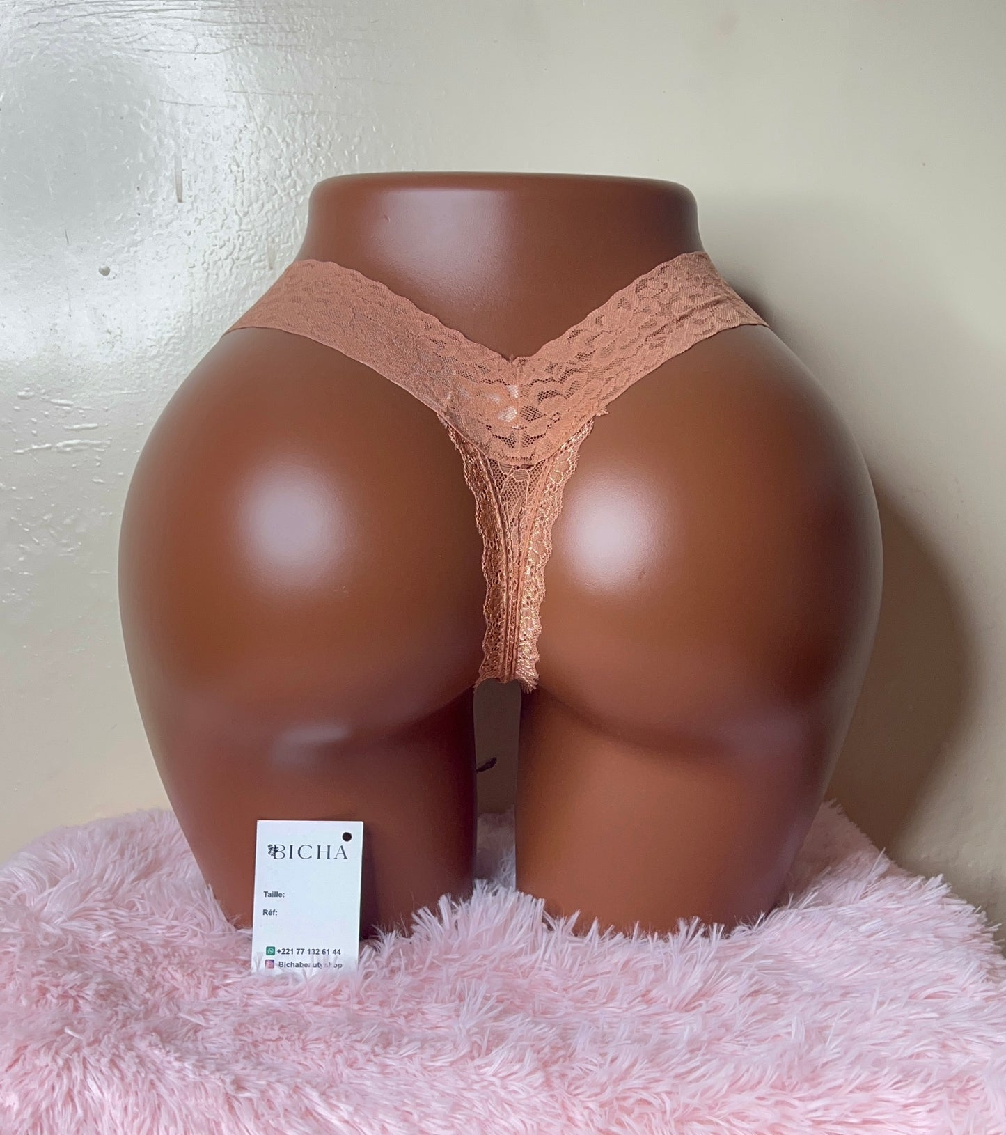 PACK DE 2 STRINGS EN DENTELLE DOUCE